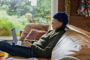 Homeowner reviewing offers